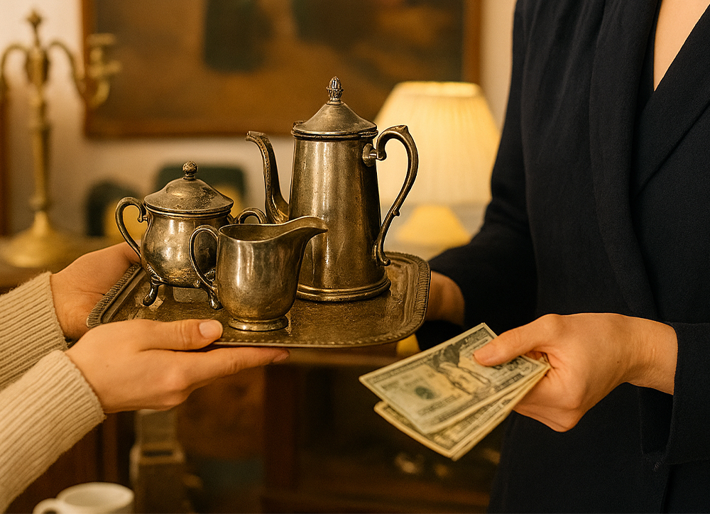 فروش نقره ارثیه